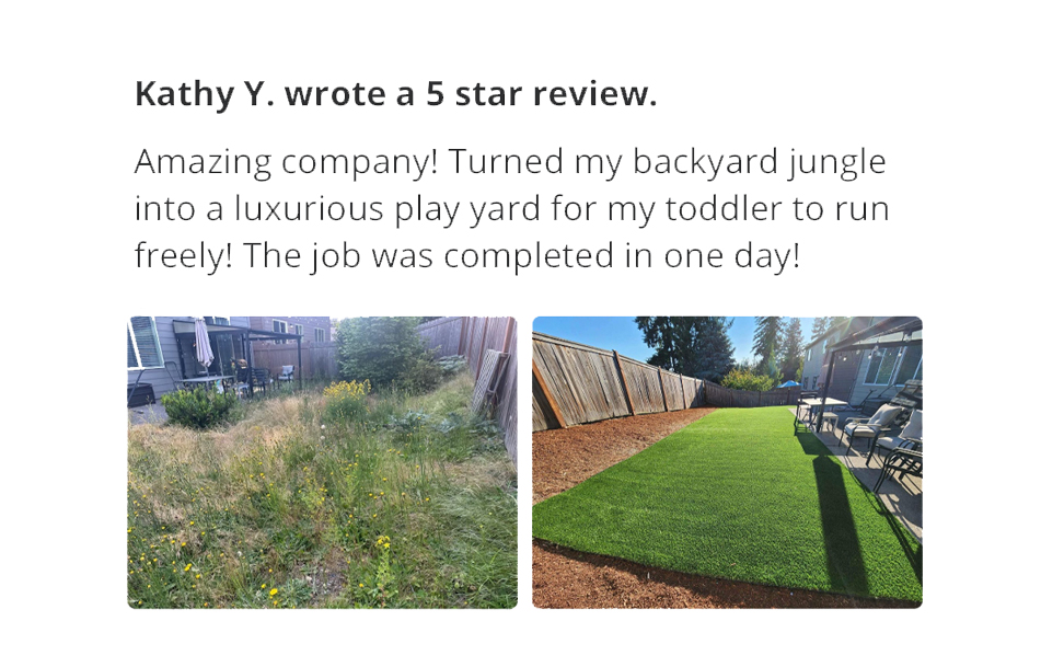 Pierce County Turf Solutions Top Dog Turf